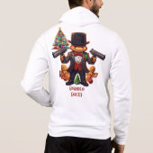 Gingerbread Gangster Hoodie (Rückseite)