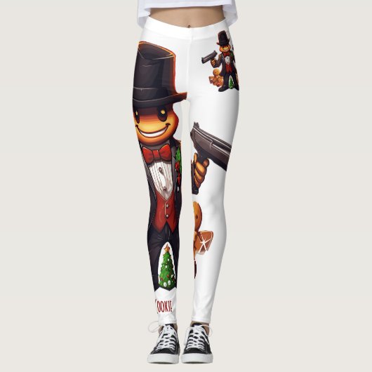 Gingerbread Gangster Leggings (Vorderseite)
