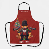 Gingerbread Gangster Schürze (Vorderseite)