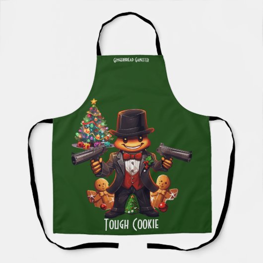 Gingerbread Gangster Schürze (Vorderseite)