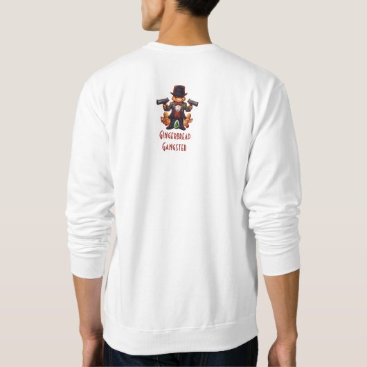 Gingerbread Gangster Sweatshirt (Rückseite)