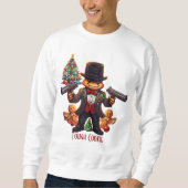 Gingerbread Gangster Sweatshirt (Vorderseite)