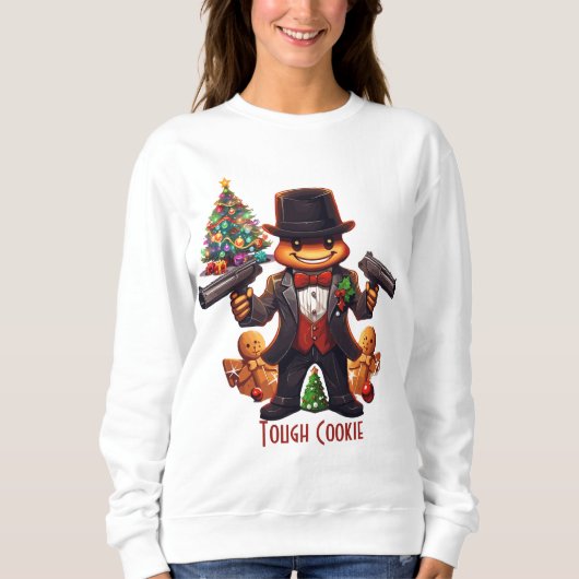 Gingerbread Gangster Sweatshirt (Vorderseite)