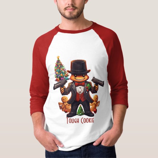 Gingerbread Gangster T-Shirt (Vorderseite)