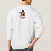 Gingerbread Gangster T-Shirt (Rückseite)