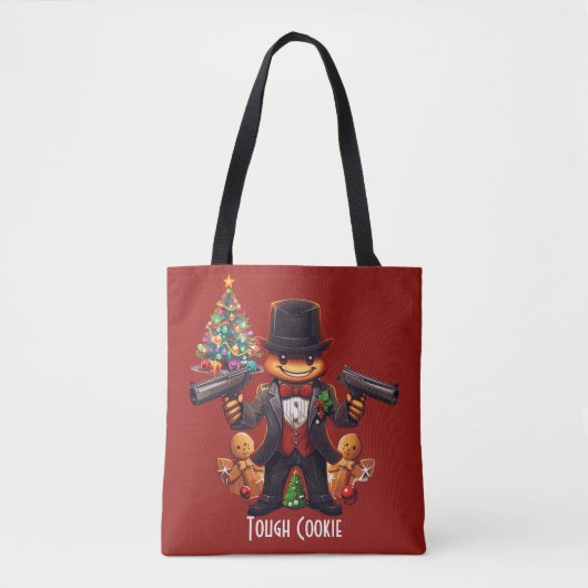 Gingerbread Gangster Tasche (Vorderseite)