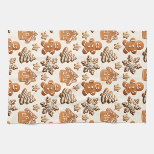 Gingerbread Geschirrtuch (Horizontal)
