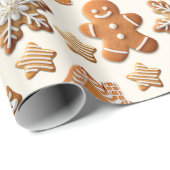Gingerbread Gift Geschenkpapier (Rolleneckpunkt)