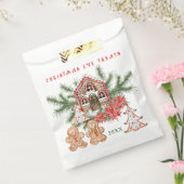 Gingerbread Girl Boy Candy Cane Weihnachten Geschenktütchen (Versiegelt)