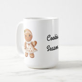 Gingerbread Girl Coffee Tasse (Vorderseite Links)