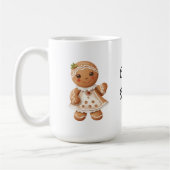 Gingerbread Girl Coffee Tasse (Links)
