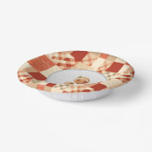 Gingerbread Girl Cookie Party Bowls Pappteller (Gewinkelt)