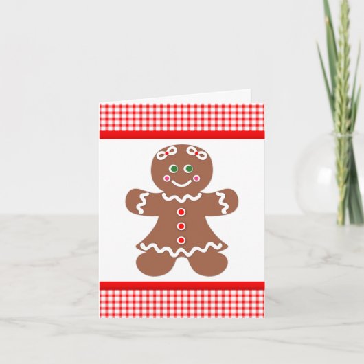 Gingerbread Girl Danke (Vorderseite)
