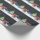 Gingerbread Girl Geschenkpapier (Ecke)