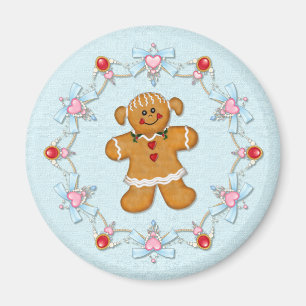 Gingerbread Girl Magnet