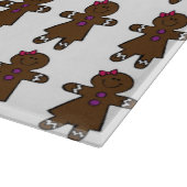 Gingerbread Girl Schneidebrett (Ecke)