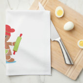 Gingerbread Girl Weihnachtshandtuch Handtuch (Viertel Falte)