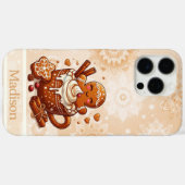 Gingerbread Girl's Hot Cocoa Hot Tub Retreat Case-Mate iPhone Hülle (Rückseite (Horizontal))