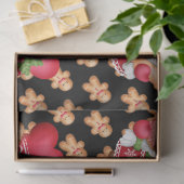 Gingerbread Gnome - Farbe anpassen Seidenpapier (Geschenk)