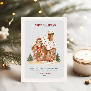 Gingerbread-Haus Weihnachten ohne Foto