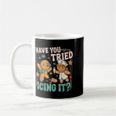 Gingerbread Have You Tried Icing It Christmas Nurs Kaffeetasse (Links)
