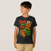 Gingerbread Have You Tried Icing It Funny Christma T-Shirt (Vorne ganz)