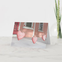 Gingerbread Hearts in Snow - Martha's Vineyard