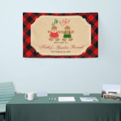 Gingerbread Holiday Gender Reveal Weihnachten Banner (Messeveranstaltung)
