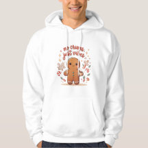Gingerbread Holiday Vibes Cozy Christmas Hoodie