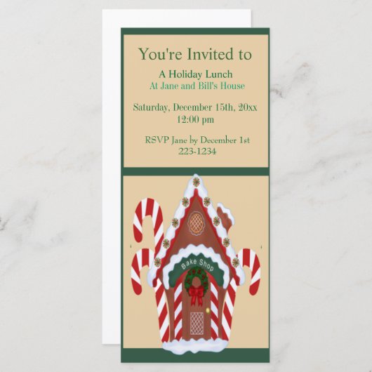 Gingerbread House (Vorne/Hinten)