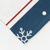 Gingerbread House Christmas Fleecedecke (Ecke)