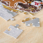 Gingerbread House Christmas Jigsaw Puzzle (Seite)