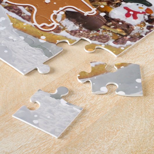 Gingerbread House Christmas Jigsaw Puzzle (Seite)