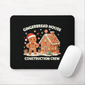 Gingerbread House Construction Crew Kids Men Women Mousepad (Mit Mouse)