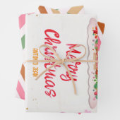 Gingerbread House Decorating Party Geschenkpapier Set (Beispiel)