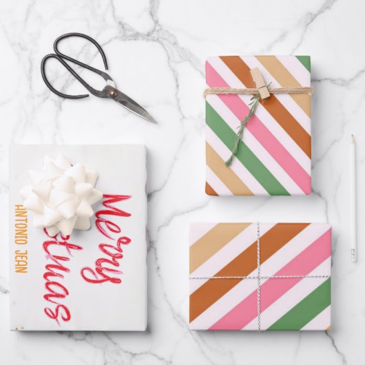 Gingerbread House Decorating Party Geschenkpapier Set (Vorderseite)