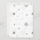 Gingerbread House Decoration Party Weihnachten (Rückseite)