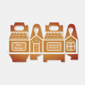 Gingerbread House Decoration Party Weihnachten Geschenkschachtel (Ungefaltet)