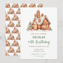 Gingerbread House Dekorieren Geburtstagsparty
