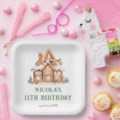 Gingerbread House Dekorieren Geburtstagsparty Pappteller (Party)