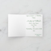 Gingerbread House Einladung (Innenseite)