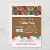 Gingerbread House Einladung (Vorderseite)