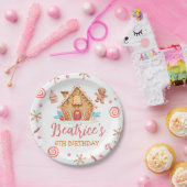 Gingerbread House Geburtstagsparty Pappteller (Party)