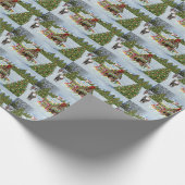 GINGERBREAD HOUSE GESCHENKPAPIER (Ecke)