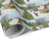 GINGERBREAD HOUSE GESCHENKPAPIER (Rolleneckpunkt)