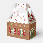 Gingerbread House Geschenkschachtel (Rückseite)