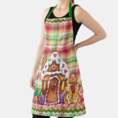 Gingerbread House & Gingerbread Karierte Schürze (InSitu)