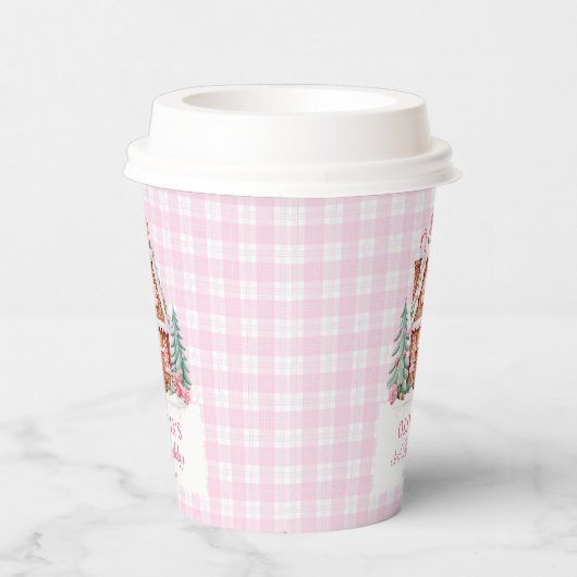 Gingerbread House Girl Birthday Party Pappbecher (Rechts)