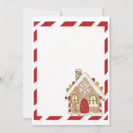 Gingerbread House Holiday Party Einladung
