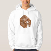 Gingerbread House Hoodie (Vorderseite)
